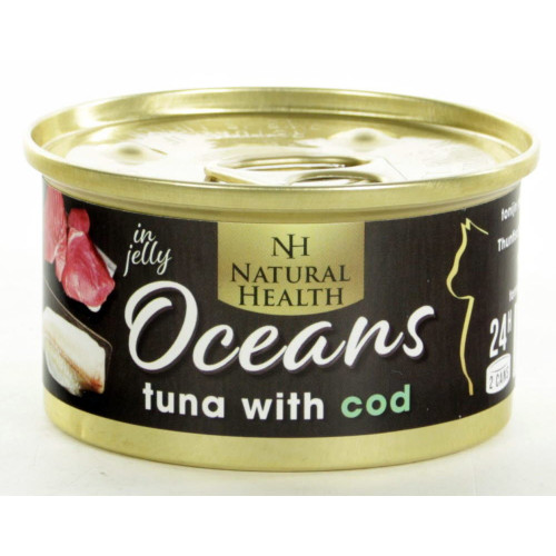 Natural Health Cat Oceans Tuna & Cod 85 gram
